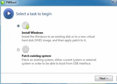 Käivitage Windows mälupulgalt Programmi käivitamine mälupulgalt ilma Windowsita